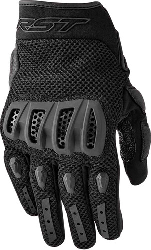 RST VORTEK D3O GLOVE BLACK TEXTILE MD