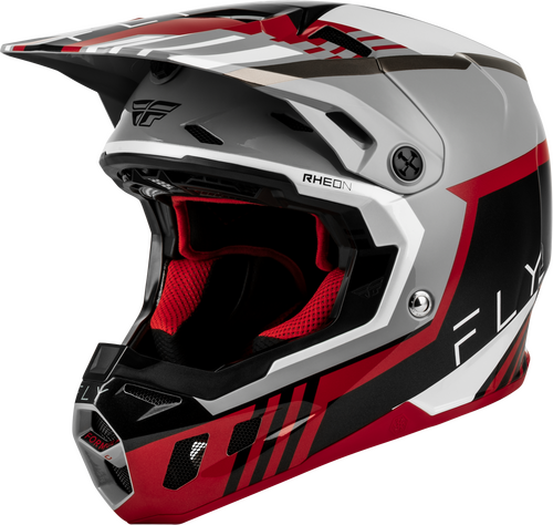 FORMULA CC STRIKE HELMET GREY/RED/BLACK/WHITE SM