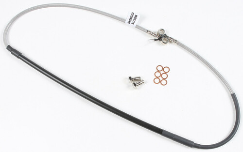 STEEL BRAKE LINE FRONT HON