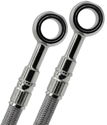 STEEL BRAKE LINE REAR YAM