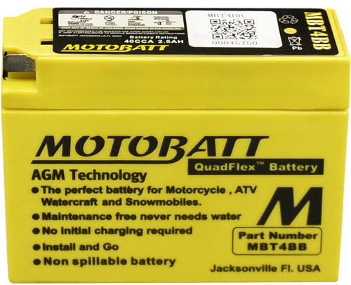 MOTOBATT MotoBatt Quadflex AGM Batteries