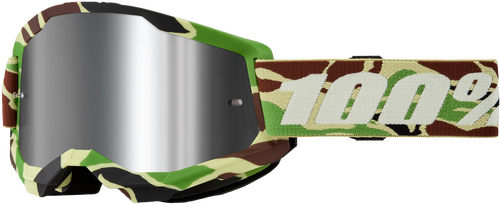 100% Strata 2 Goggles - Mirror Lens
