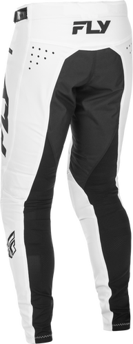 FLY RACING RAYCE BICYCLE PANTS WHITE/BLACK SZ 30