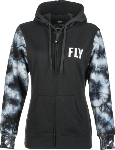 Fly Racing Women's Tie-Dye Zip Up Hoody