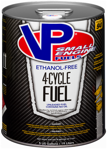 SEF94 VP FUEL 5 GAL ETHO-FREE SMALL ENGINE 4-CYCLE FUEL