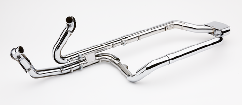 COBRA POWERPORT DUAL HEADPIPES CHROME FLH/FLT 09-16