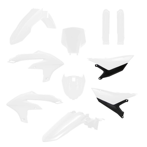 POLISPORT PLASTIC BODY KIT WHITE