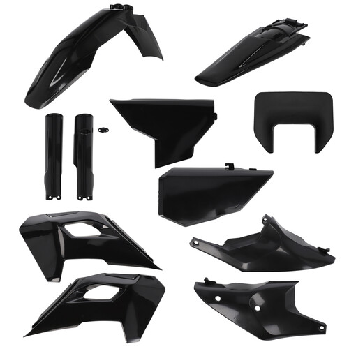 ACERBIS PLASTIC KIT- FULL HUS BLACK