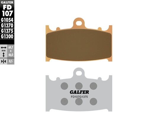 GALFER HH Sintered Brake Pads