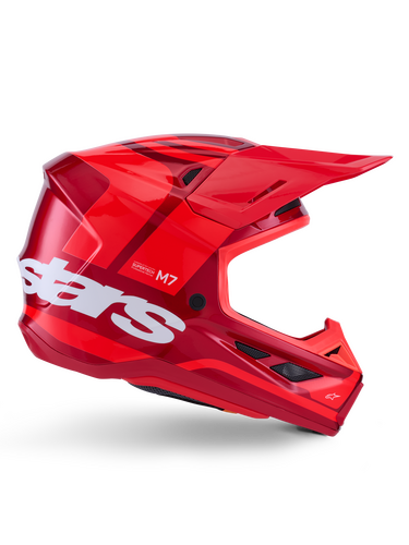 ALPINESTARS SM7 CORE HELMET RED GLOSSY LG