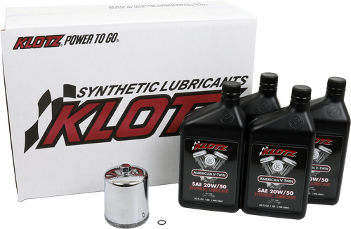BASIC HARLEY DAVIDSON 4QT SYNTHETIC OIL CHANGE KIT