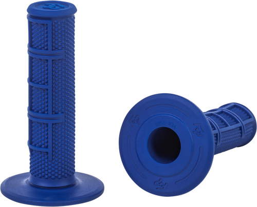 FIRE POWER CONTROL MX STANDARD GRIPS BLUE HALF WAFFLE
