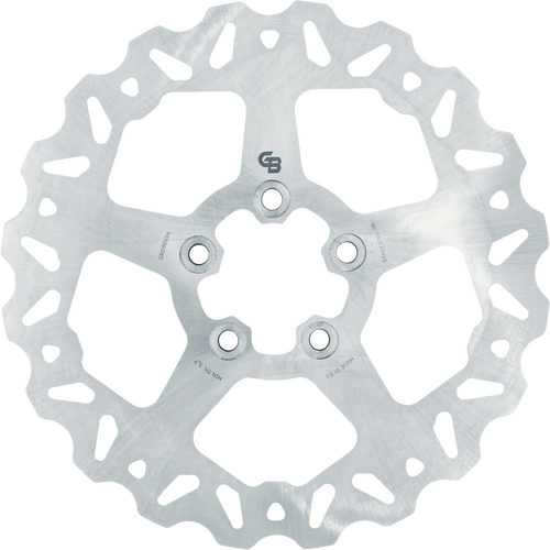 ROTOR 11.5" SOLID WAVE RR STAINLESS 2.22" INNER BORE