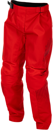 FLY RACING YOUTH F-16 PANTS RED SZ 18