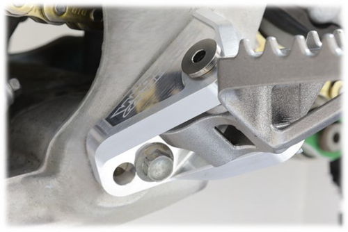 WORKS Offset Footpeg Mounts