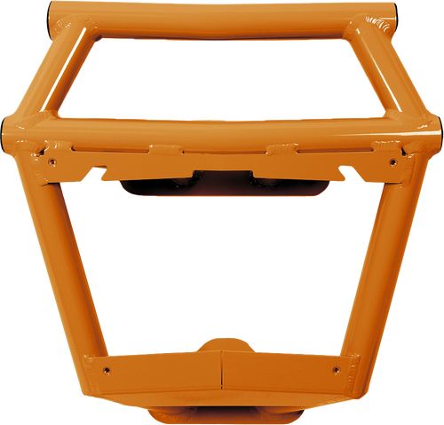 FRONT SPORT BUMPER ORANGE RUST METALLIC POL
