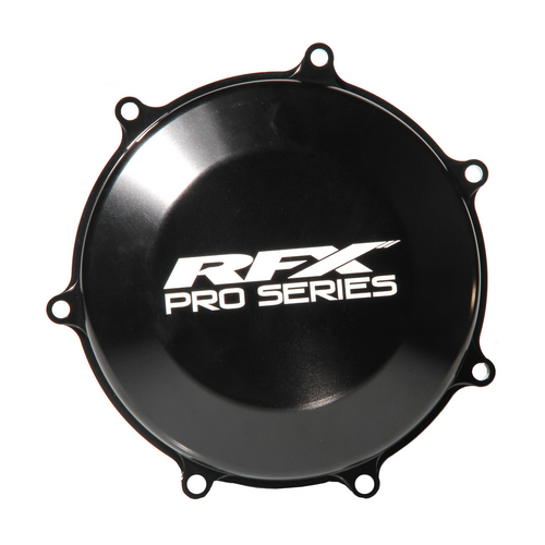 CLUTCH COVER HARD ANODIZED BLACK KAW
