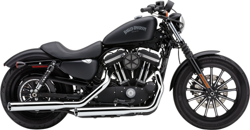3" SLIP-ONS CHROME SPORTSTER 14-24