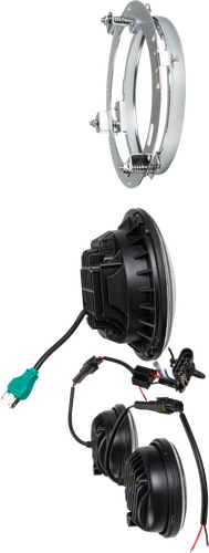 HARDDRIVE LED Headlight/Passing Lamp Set