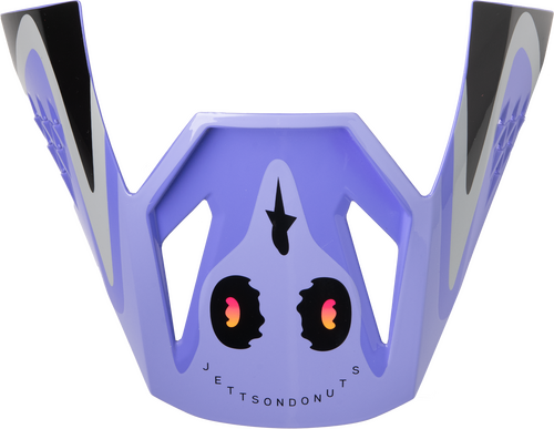 ALPINESTARS JETTSON SM3 YTH VISOR ECE06 GRY/PRPL/BLK GLOSSY