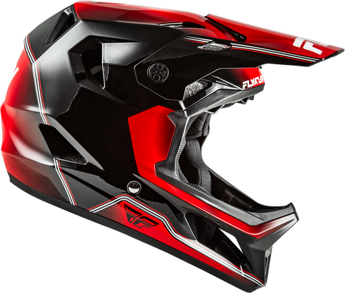 FLY RACING RAYCE REPEAT BICYCLE HELMET BLACK/RED LG