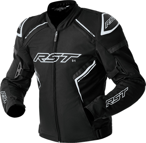 RST S1 D3O TEXTILE LADIES JACKET BLACK LG