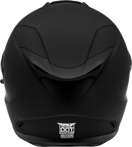 FLY RACING SENTINEL SOLID HELMET MATTE BLACK XS