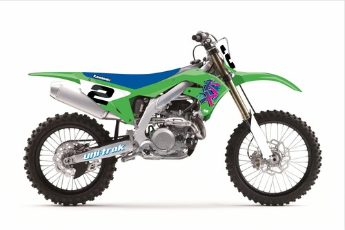 D-COR Retro Kawasaki Graphic Kit