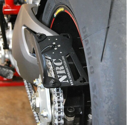 NEW RAGE CYCLES Side Mount License Plate