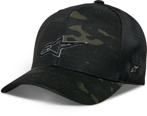ALPINESTARS RECON CAMO TRUCKER HAT BLACK CAMO