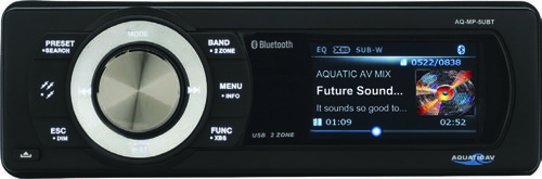 AQUATIC AV Harley Bluetooth Radio