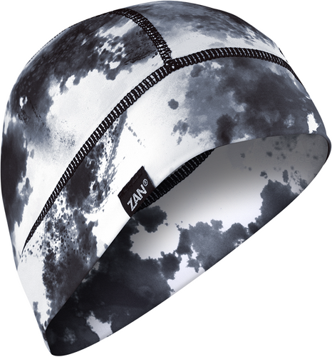 ARCHTECH LINER/BEANIE BLACK & WHITE TIE DYE