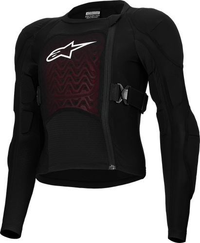 ALPINESTARS BIONIC PLASMA LT YTH PROTC JKT BLACK/WHITE XL