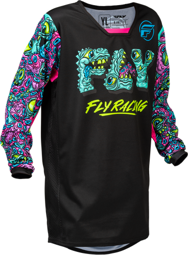YOUTH KINETIC MUTANT JERSEY BLACK/MULTI YXL