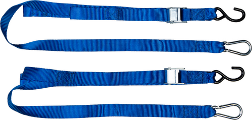 1.5" X 6' TIE-DOWN SOFT-TIE BLUE 2/PK