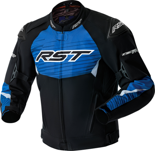 RST TRACTECH EVO 5 D3O JACKET BLACK/BLUE TEXTILE 3X