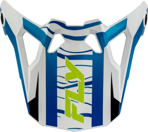 FORMULA CP CHARGE VISOR WHITE/BLUE/BLACK YL-LG