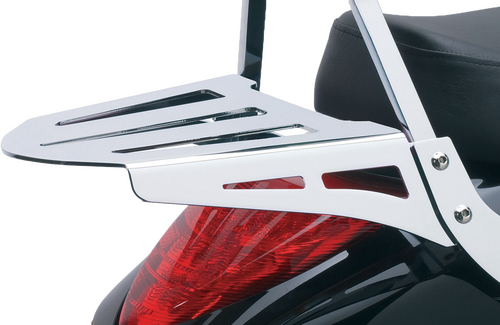 SISSY BAR LUGGAGE RACK FORMED CHROME YAM