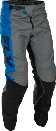 FLY RACING KINETIC PANTS BLUE/GREY/BLACK SZ 34