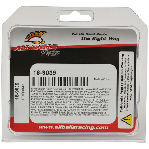 ALL BALLS Brake Caliper Piston Kit