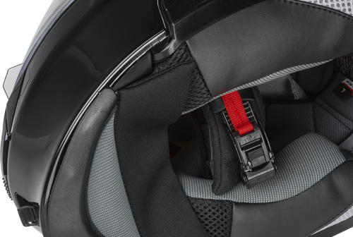 GMAX MD-01S Modular Snow Helmet Solid w/Quick Release Buckle Electric shield