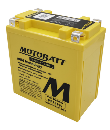 BATTERY MBTX16U SEALED FACTORY ACTIVATED