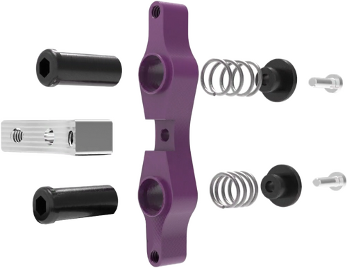 TAMER TAMER DOUBLE BUTTON X-WING PURPLE