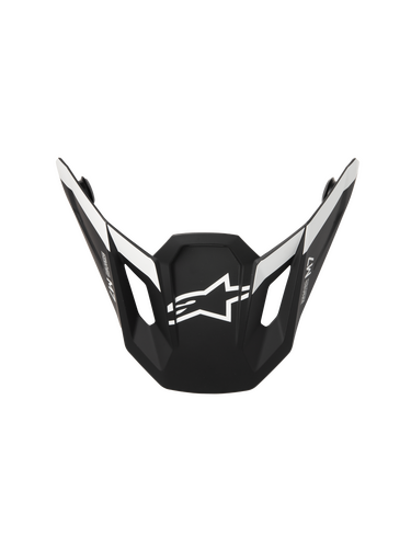 ALPINESTARS SM7 DASHER VISOR ECE06 BLACK/WHITE MATT