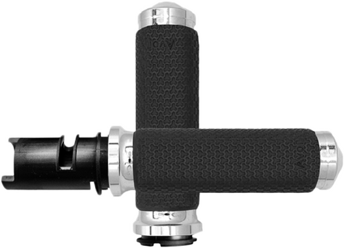 MEMORY FOAM MEDIUM CHROME TWIST GRIP