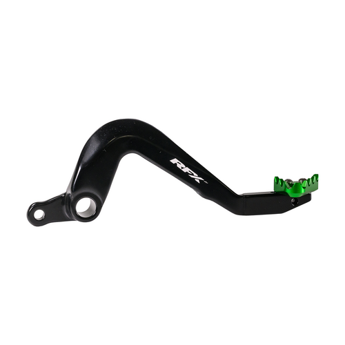REAR BRAKE PEDAL GREEN SOLID-TIP KAW