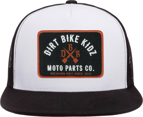 DBK MP TRUCKER 2FIFTY SNAPBACK WHITE/BLACK