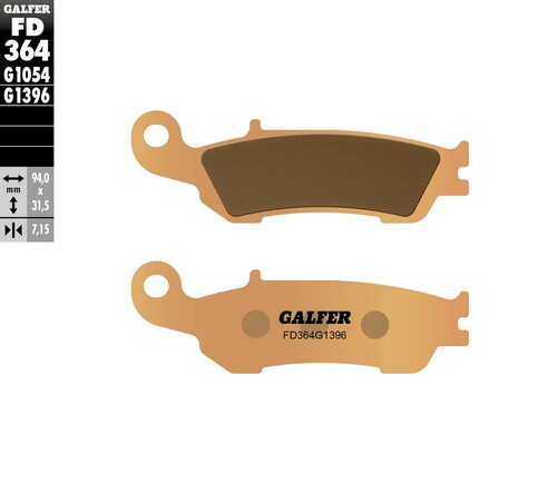Galfer HH Sintered Front Brake Pads FD364
