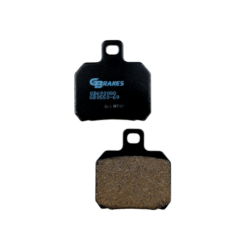 GBrakes BRAKE PADS SEMI METALLIC