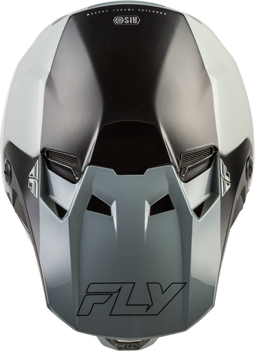FLY RACING FORMULA CC GLIDE HELMET GREY/LIGHT GREY/BLACK SM